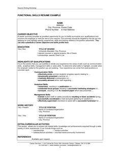 abilities list for resume