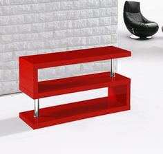 8 Best Red Tv Stand Images Painted Furniture Little Cottages Miami Tv Stand Shelving In High Gloss Red