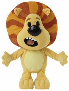Raa raa the noisy lion Soft Toy Approx 6 Inches CBeebies Yellow