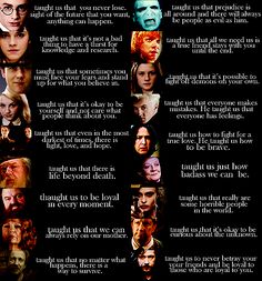 Life Lessons Learned In Harry Potter Those Books Taught Me Sooo Much Find This Pin And More