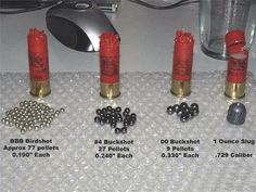 85 Best Ammo Images On Pinterest Hand Guns Shotguns And Weapons Guide To Shotgun S Types Ever Wondered What The Difference Is Between Birdshot Buckshot And Slug Or Diffe Sizes Mean