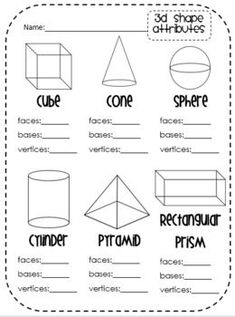 3d shape worksheets identify 3d shapes 2gif 10001294