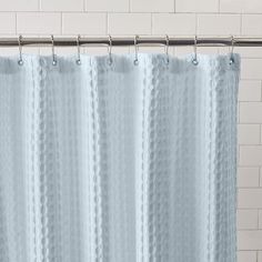 142 Best Bathroom Images On Pinterest In 2018 Waffle Grommet Shower Curtain Clearwater West Elm Traditional Curtains Bathroom Furniture