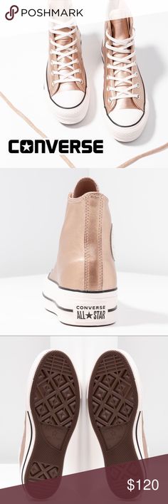 converse platform metallic rosa converse platform metallic rosa