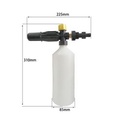 Jet Gun Foam Lance Adapter Tool For Karcher HD HDS Black Gold Accessory