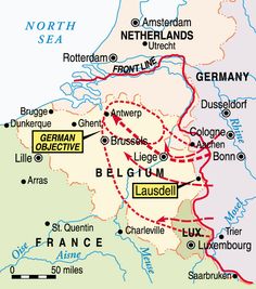 the objective of the german breakthrough in the ardennes forest was to effect a crossing of