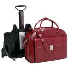 10 Best Wheeled Womens Briefcases Images Briefcase Women Laptop A Mcklein Glen Ellyn Showing How Easily The 2in1 Detachable System Works Off Its Wheels Rolling Computer Bagrolling