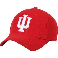 Indiana Hoosiers Adidas Team Prime Colors Adjustable Slouch Mens Hat