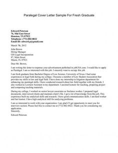 sample cover letter for student