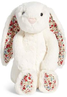 Soft lace dress rabbit stuffed plush animal bunny toy for baby girl kid gift RDR