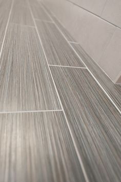 Gray Linen Like Floor Tile Close Up Linens And Bath Upstairs Bathroom Floor Tile By Katie Ian Via Flickr