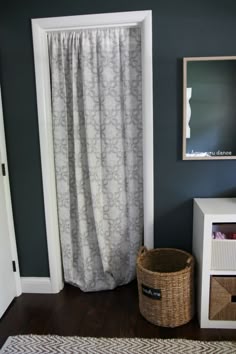 18 Best Curtains For Closet Doors Images Blinds Diy Ideas Curtain Instead Of Closet Door I Love This Because All 5 My
