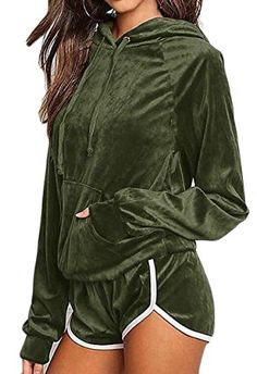 Zimaes-Men Velvet 2-Piece Patched Hit Color Oversized Sport Tracksuit