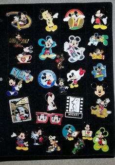30 Disney Mickey Mouse Pins Disneyana WaltDisney