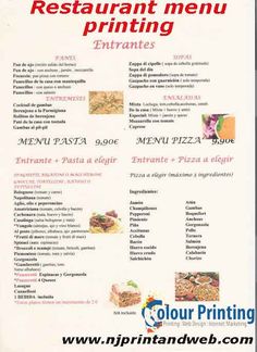 we offer affordable restaurant menu design takeaway
