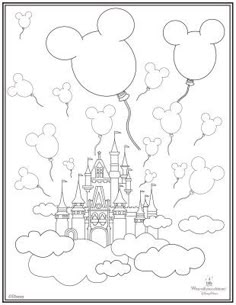 Get The Latest Free Disneyland Castle Coloring Pages Images Favorite To Print Online By ONLY COLORING PAGES