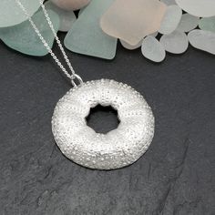 Sterling Silver Girls .8mm Whale Fluke Pendant Necklace Simulated Opal And Cubic Zirconia Center