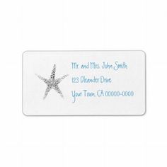 20 Best Beach Themed Address Labels Images In 2017