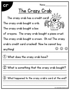 Free First Grade Reading Comprehension Pages Set 1 English Free First Grade Reading Comprehension Pages Set 1 English For Primary