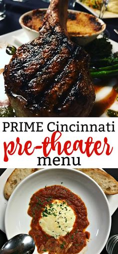 431 Best Eat And Drink In Downtown Cincy Images On Pinterest 2018 Restaurant Review Prime Cincinnati Pre Theater Menu