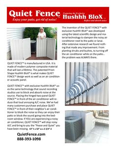 22 Best Air Conditioner Noise Screen Images On Pinterest In 2018 Air Conditioner Noise Screen Lean How Quiet Fence Can Help You With Your Loud Pool Equipment Or A