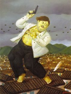 La muerte de Pablo Escobar - Fernando Botero - Historia Arte (HA!)