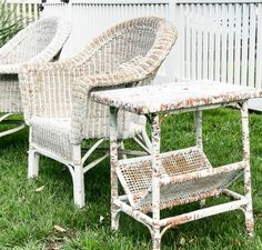Painted Wicker Table Diy Pinterest Diy The Easiest Way To Paint Wicker Furniture Isn T With A Brush But Finish Max Super Sprayer Make Your Project Fly By This Easy