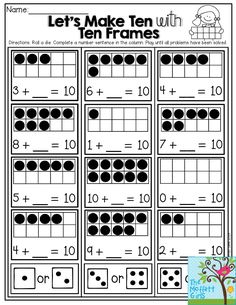 Complete A Number Sentence In The Column And Play Until All Problems Have Been Solved Perfect For Beginning Of School Year