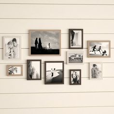 Cadre photo 4 photos Parenthèses étoiles Bois Blanc Cadre Photo Galerie Photos Collage
