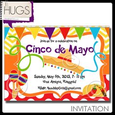 cinco de mayo invite template
