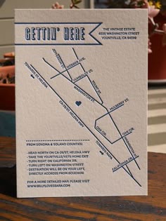Beautiful Wedding Map Love The Ilrative Style Day I Wedding Map To The Vineyard Where And Reception Will Take Place