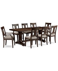 Metropolitan Contemporary 9Piece Dining Table 6 Side Chairs & 2 Glamorous 2 Piece Dining Room Set Review Metropolitan Contemporary 9Piece Dining Table 6 Side Chairs & 2 Fair 2 Piece Dining Room Set Review