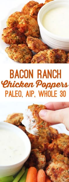 34 best turkey bacon images on pinterest cooking recipes kitchens bacon ranch chicken poppers paleo aip whole 30