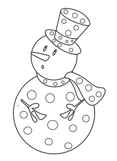 Janna / coloriage du Bonhomme de Neige Worksheets, Arts And Crafts, Coloring Sheets For Kids, Winter Crafts