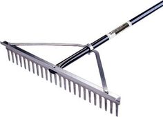 midwest rake 10036 aluminum landscape rake 36 in as shown