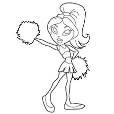 free coloring pages cheerleading coloring pages my coloring