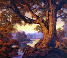 Maxfield Parrish The Grand Canyon 22x30 Hand Numbered Edition Art Deco Print