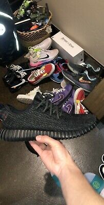 Size 10 Men’s Adidas Yeezy Boost 350 V1 Pirate Black