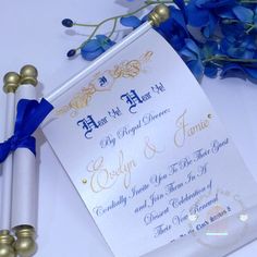 scroll for invitation