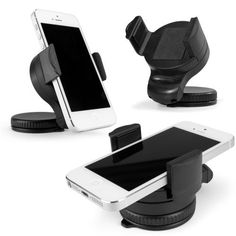 LG G Vista Stand and Mount Suction Mounted Car Mount with Adjustable Clamp for LG G Vista BoxWave TinyMount