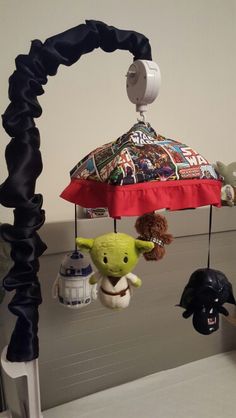 Star Wars Nursery Art Baby Boy Print Repurposed A Baby Mobile Into Diy Nerdy Star Wars Fancyfett