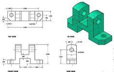 390 Ideas De Dibujo En Ingeniería Técnicas De Dibujo Dibujo Tecnico Ejercicios Vistas Dibujo Tecnico
