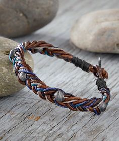 Salvaged-Brown Leather Cuff Bracelet Modern Boho Jewelry Adjustable Length Handmade Leather Jewelry Message Bracelet Inspirational