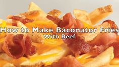 wendy s baconator fries fast food fare pinterest fries food