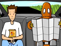 tim and moby were cartoon characters off a website called brainpop