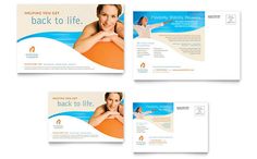pages postcard template
