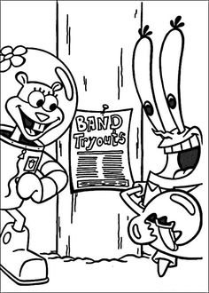 SpongeBob Coloring Pages For Kids
