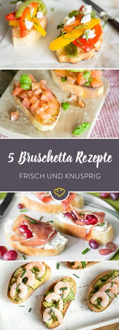 76 best serienmarathon proviant images on pinterest food yummy sommer auf italienisch 5 kostliche bruschetta rezepte