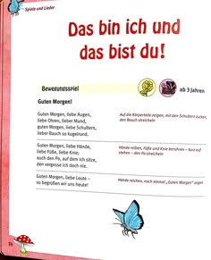 Das bin ich und das bist du Montessori, Onderwijs, Kindergarden, Verse, German Language, Musik