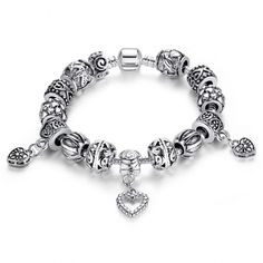 238 Best Davinci Beads Charms Bracelets Images On Pinterest In Hot Vintage Fine Carved Handmade Diy Beaded Bracelet